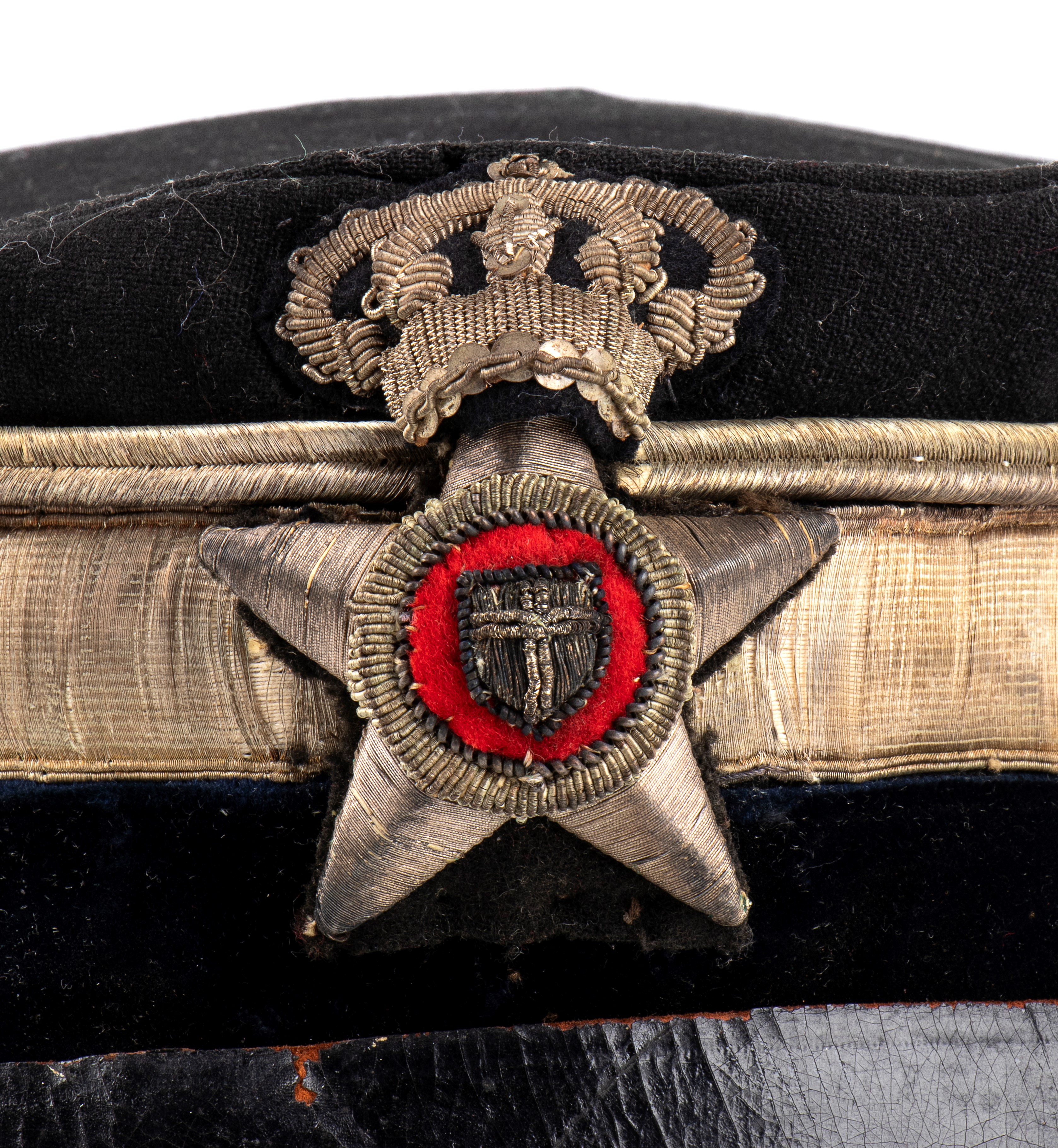 Italia , Regno, berretto m 903 da maggiore del corpo dei veterani militari