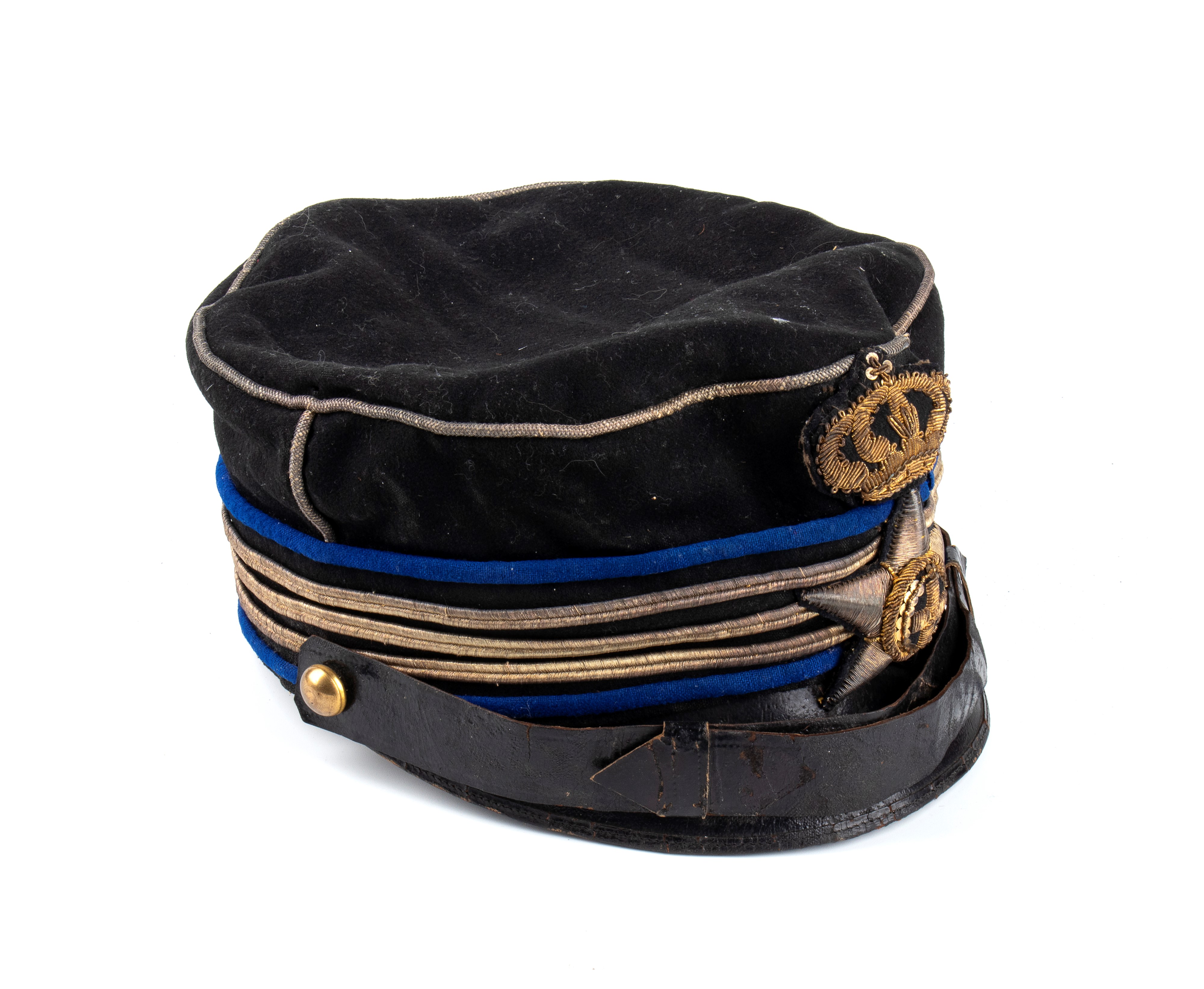 Italia, Regno, periodo umbertino, berretto m 1880 da capitano contabile