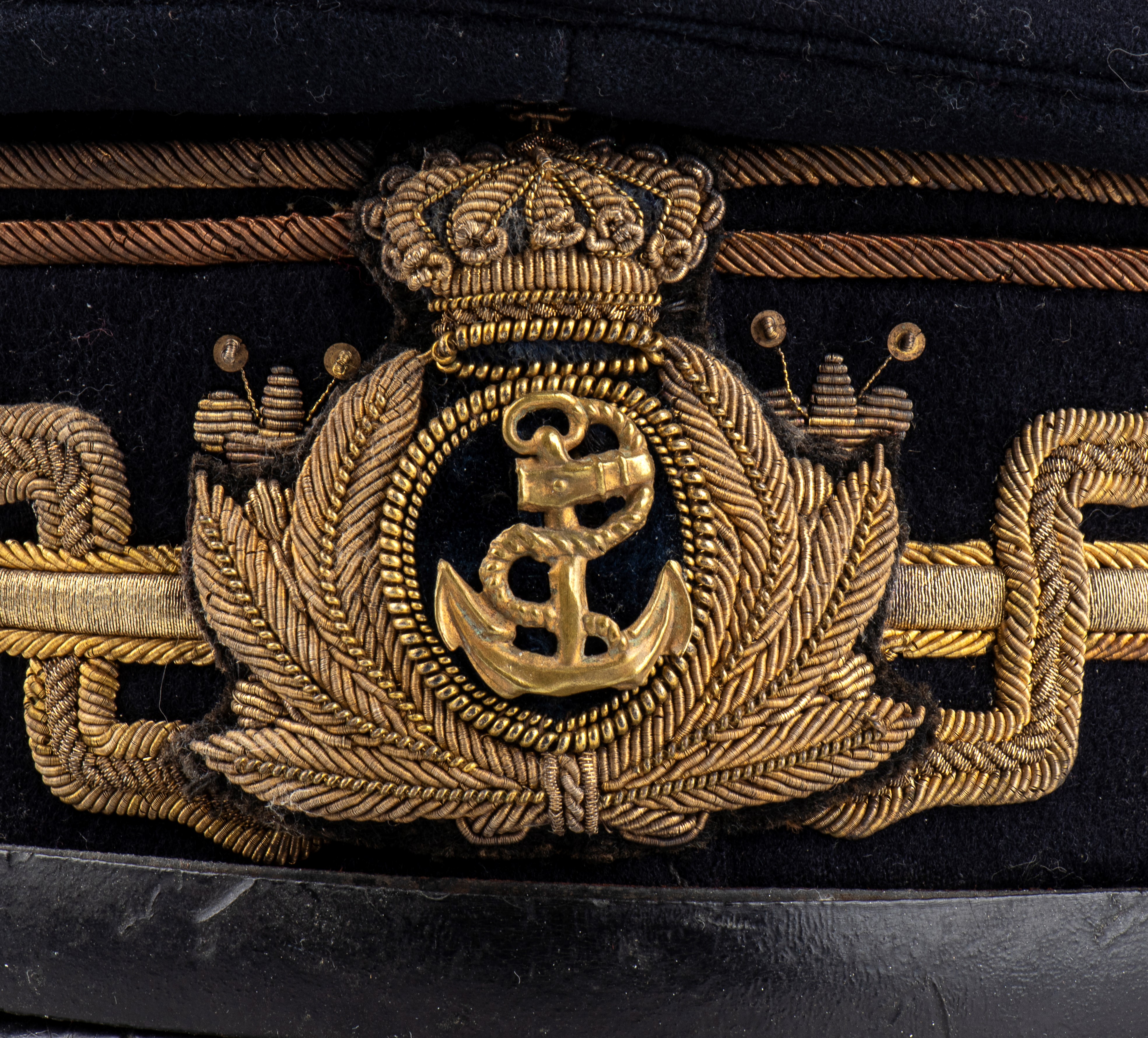 Italia, Regno, berretto da Ammiraglio di Divisione