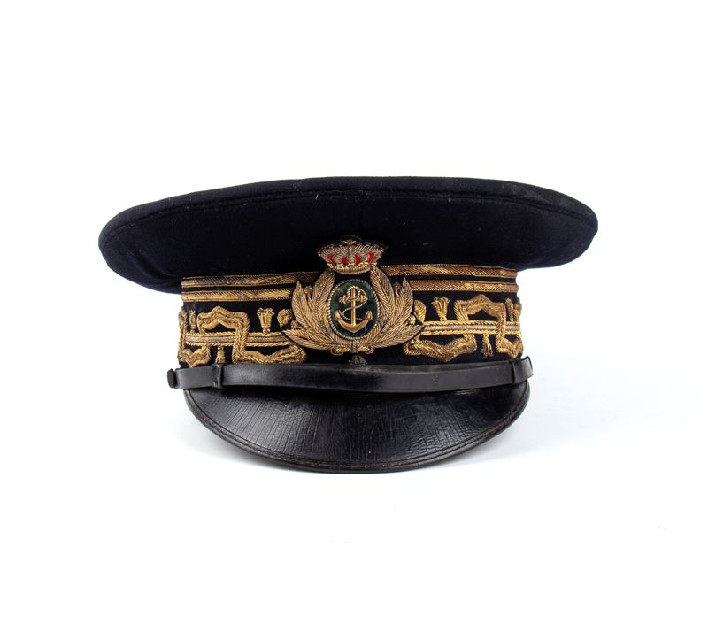 Italia, Regno, berretto da Ammiraglio di Squadra Navale