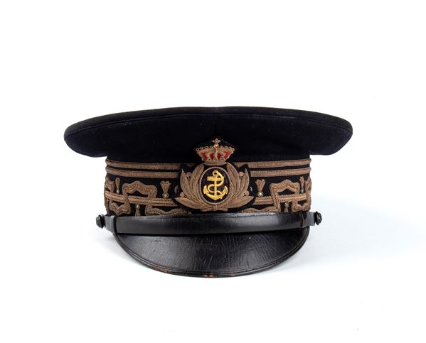 Italia, Regno, berretto da Ammiraglio di Squadra Navale