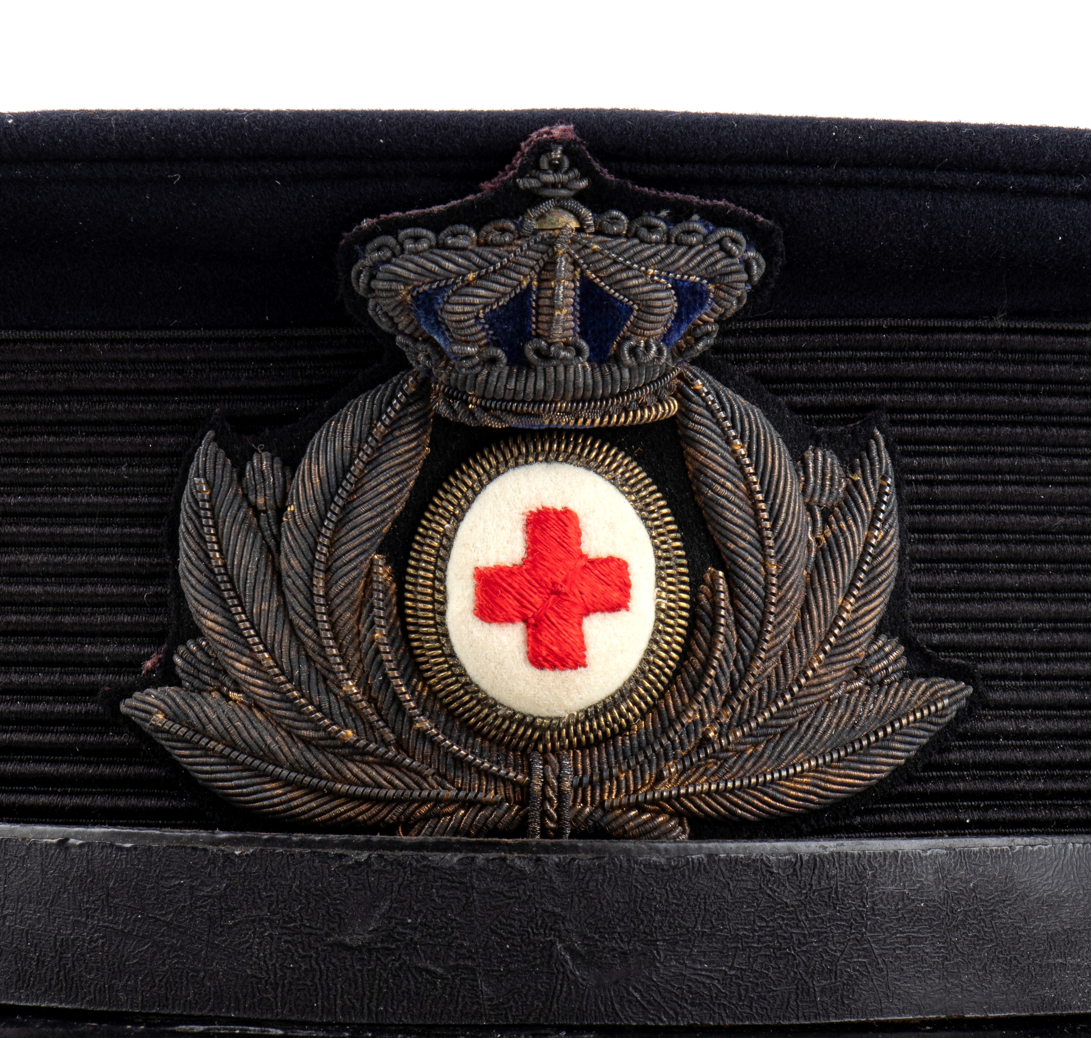 Italia, Regno berretto ufficiale medico 1° GM RM