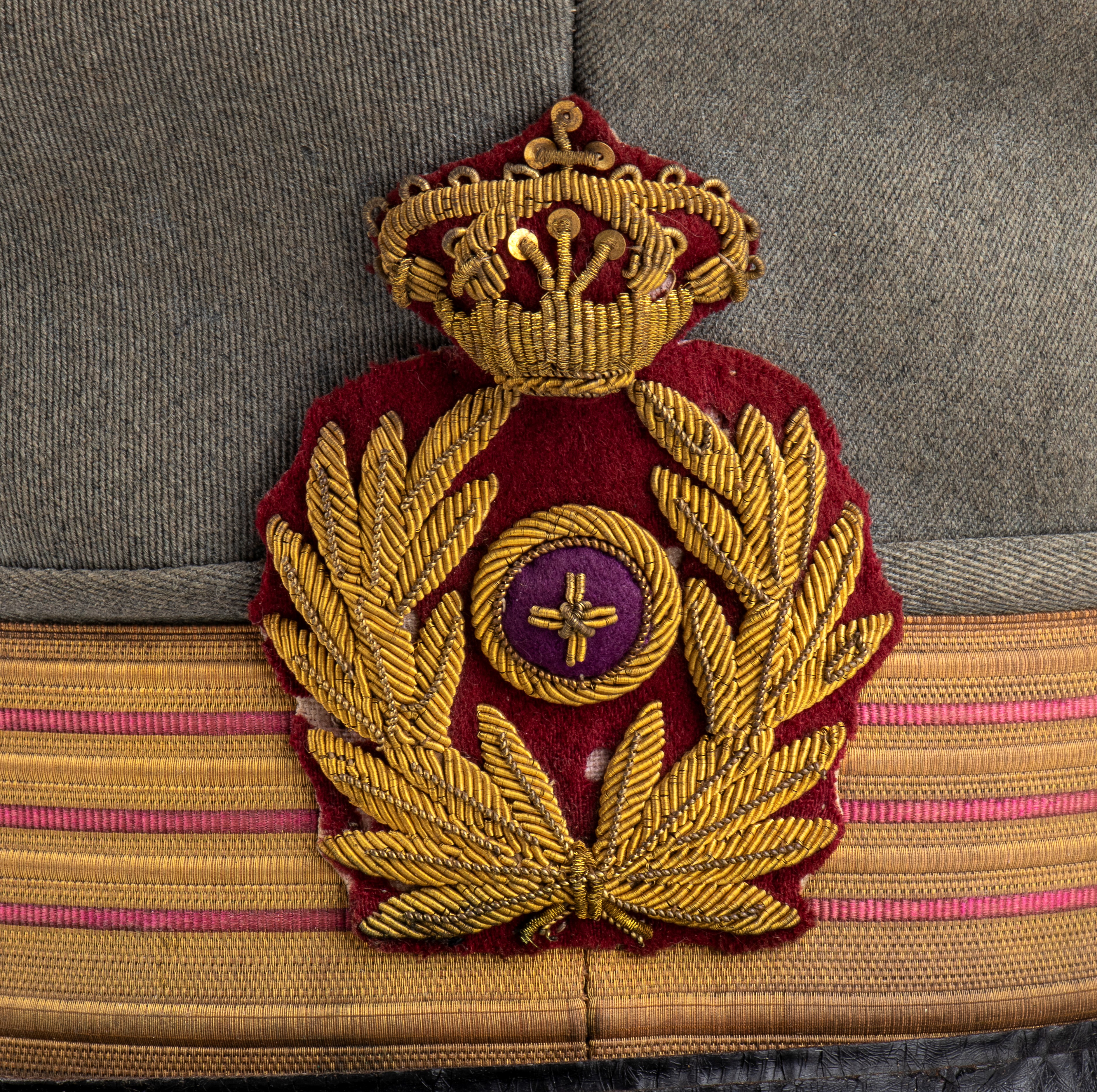 Italia, Regno, berretto m. 34 da colonnello comandante di commissariato