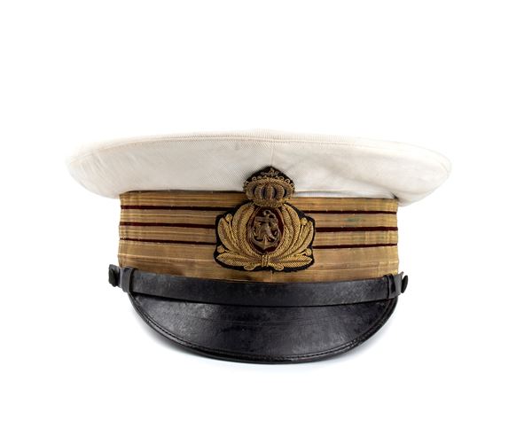 Italia, Regno Berretto  estivo da Colonnello del Genio Navale