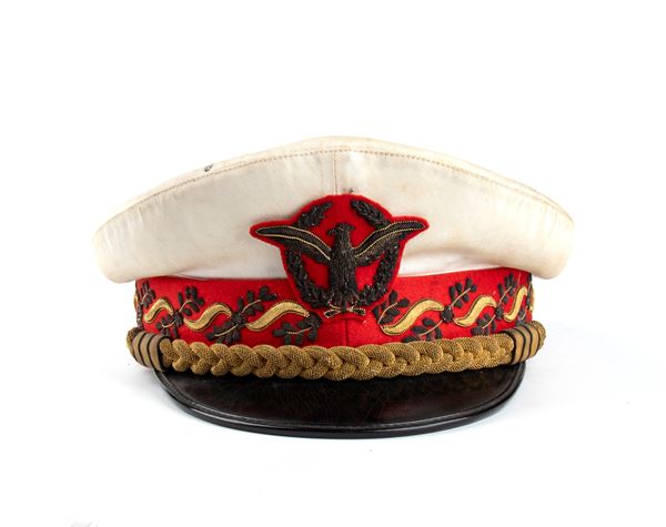 Italia, Repubblica, Berretto per l'uniforme tropicale del Corpo Diplomatico, Ambasciatore