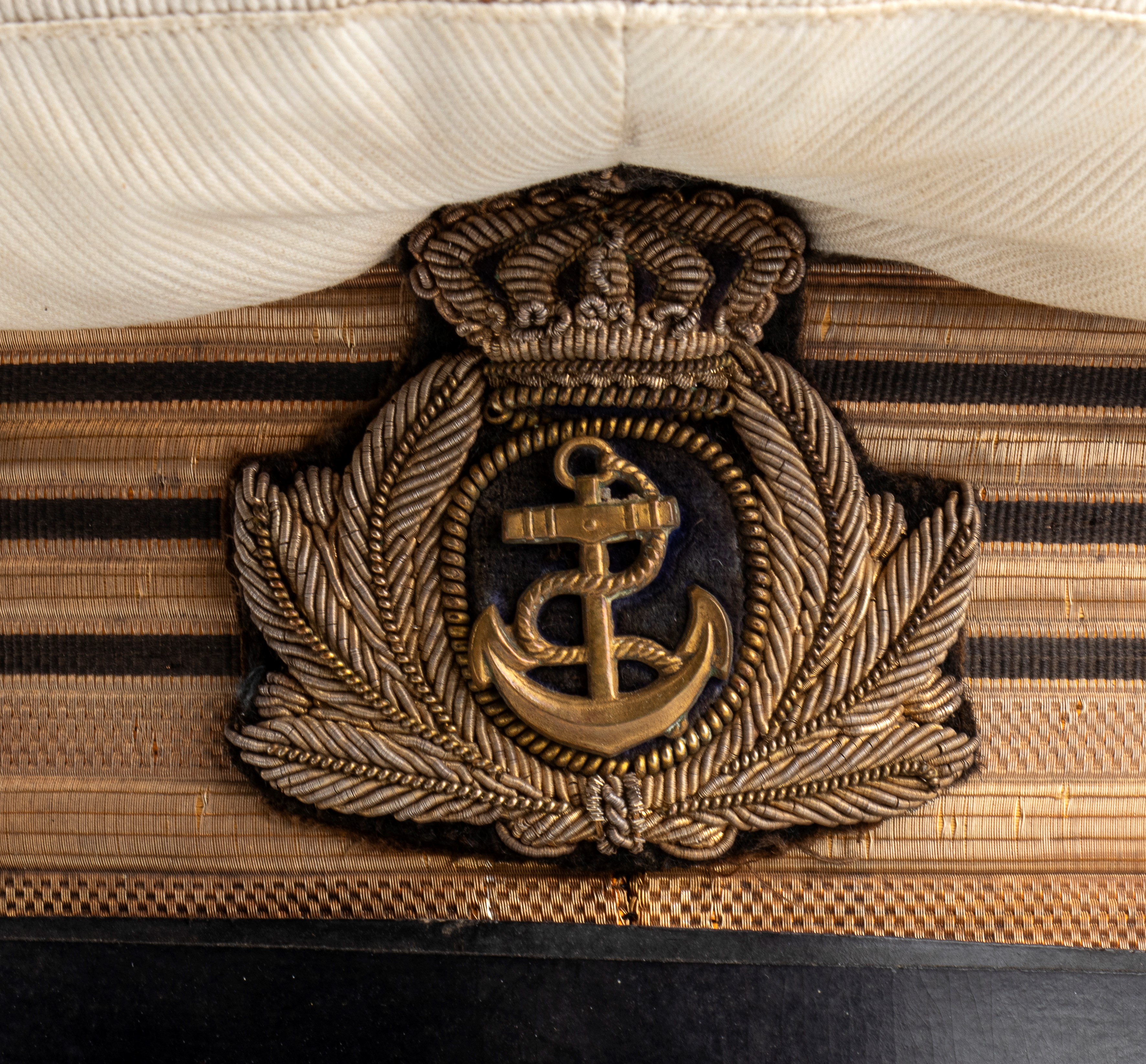 Italia, Regno,Berretto da Capitano di vascello