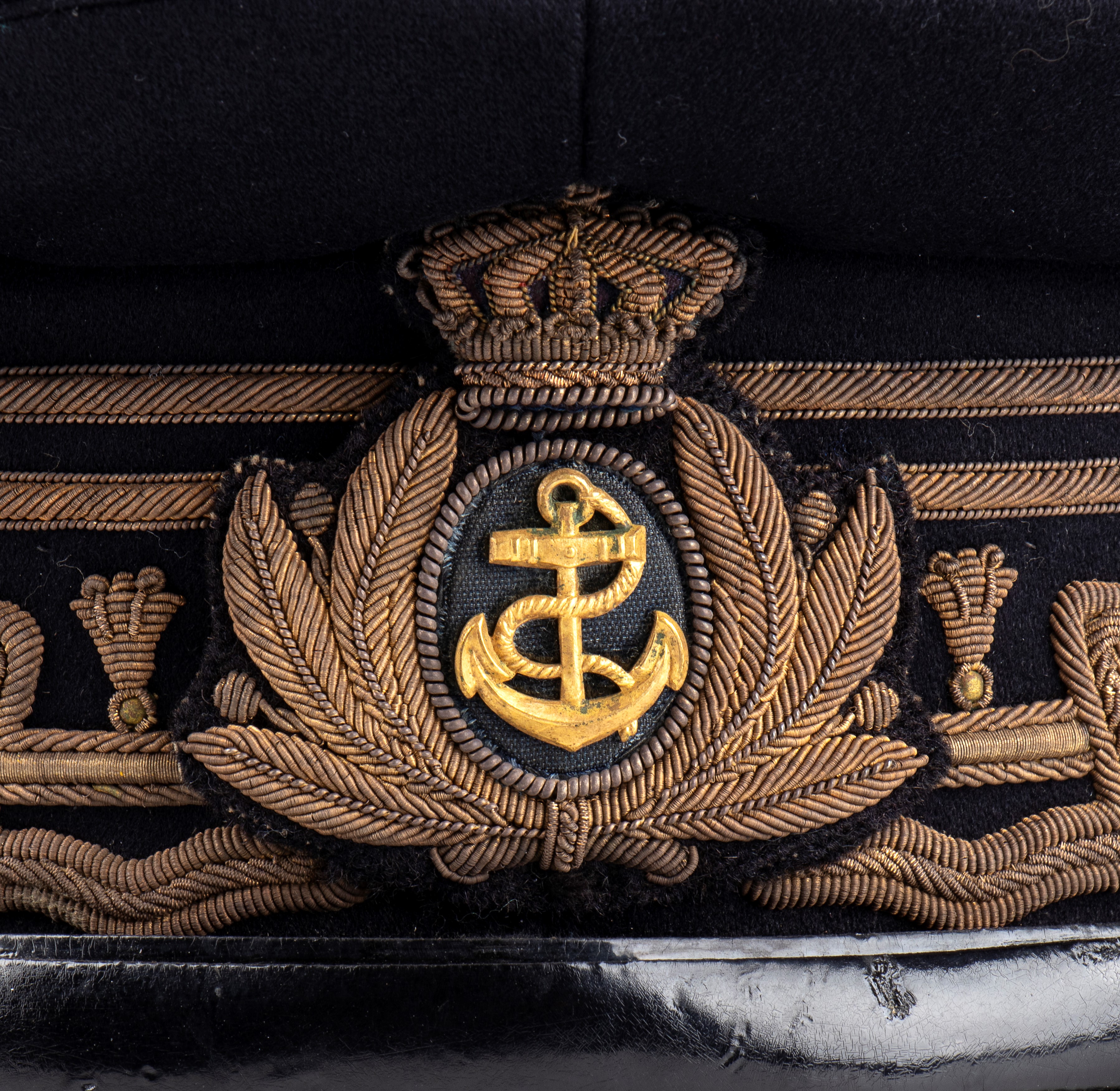 Italia, Regno, berretto da ammiraglio di divisione