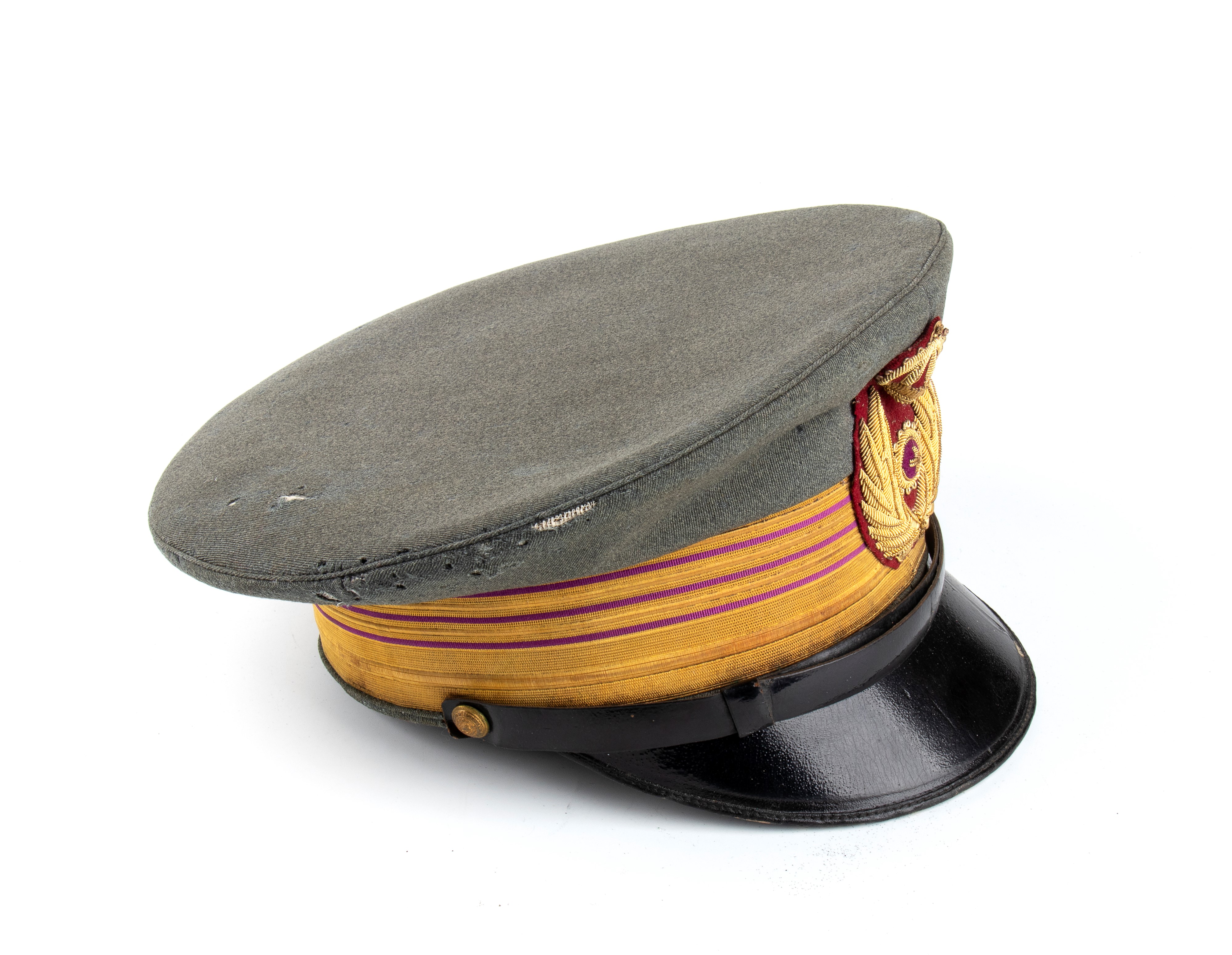 Italia, Regno, berretto m. 34 da colonnello comandante del corpo del Commissariato Militare