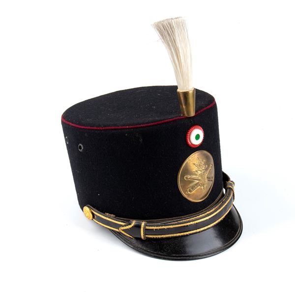 Stati Uniti del Messico, chepì da cadetto   (metà XX sec.)  - Asta LA COLLEZIONE PITTALUGA DI MILITARIA  E IL MEDAGLIERE AMMIRAGLIO SECHI - Bertolami Fine Art - Casa d'Aste