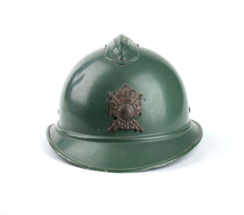 Italia, Regno, elmetto Adrian giocattolo da lancieri, alluminio con fregio metallico