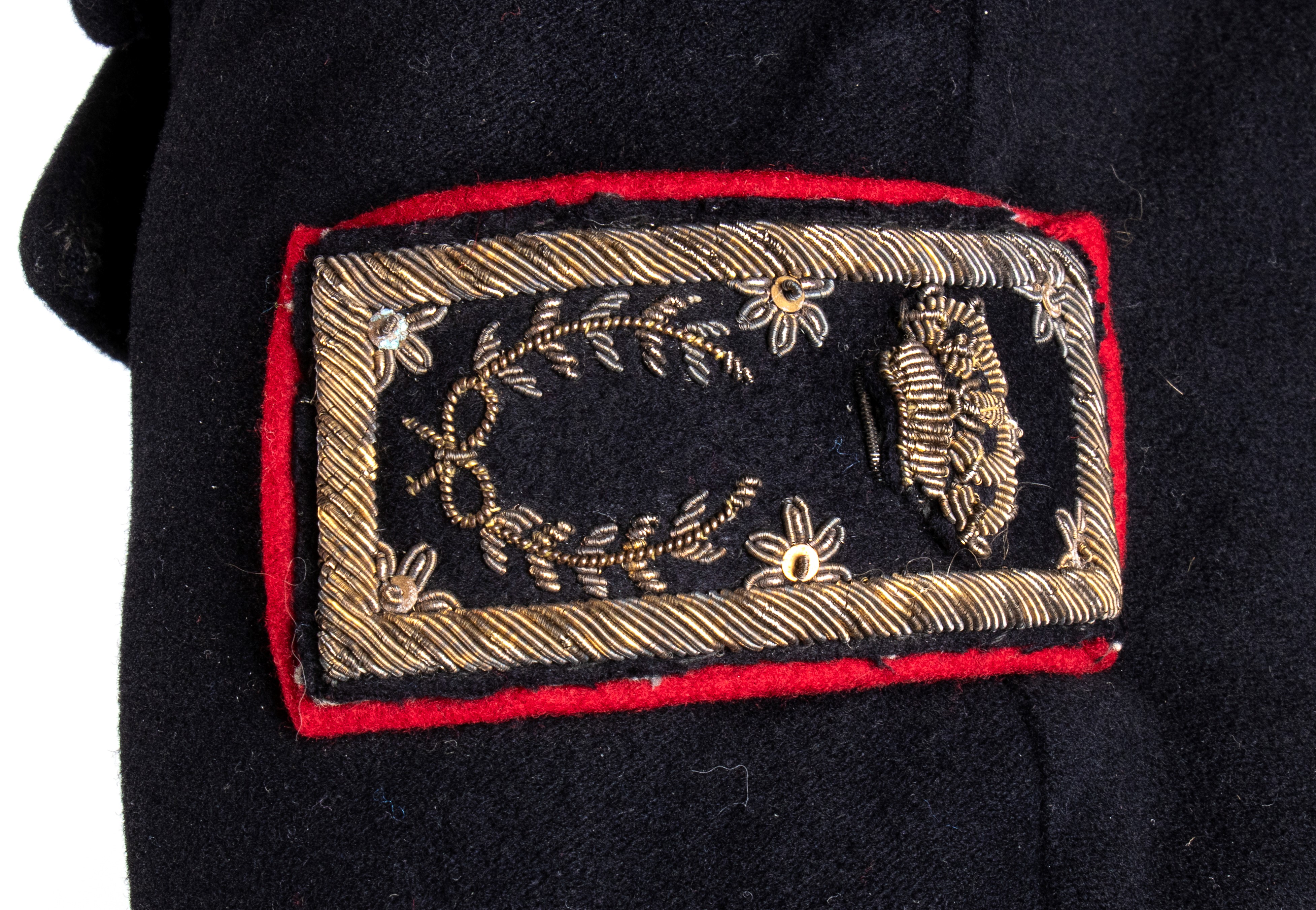 Italia, Regno, cappottina da Tenente Generale del servizio di commissariato della Regia Marina, f...