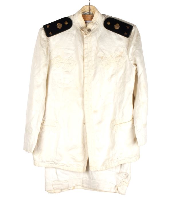 Italia, regno, Regia Marina,piccola divisa estiva  (prima metà XX sec.)  - Asta LA COLLEZIONE PITTALUGA DI MILITARIA  E IL MEDAGLIERE AMMIRAGLIO SECHI - Bertolami Fine Art - Casa d'Aste