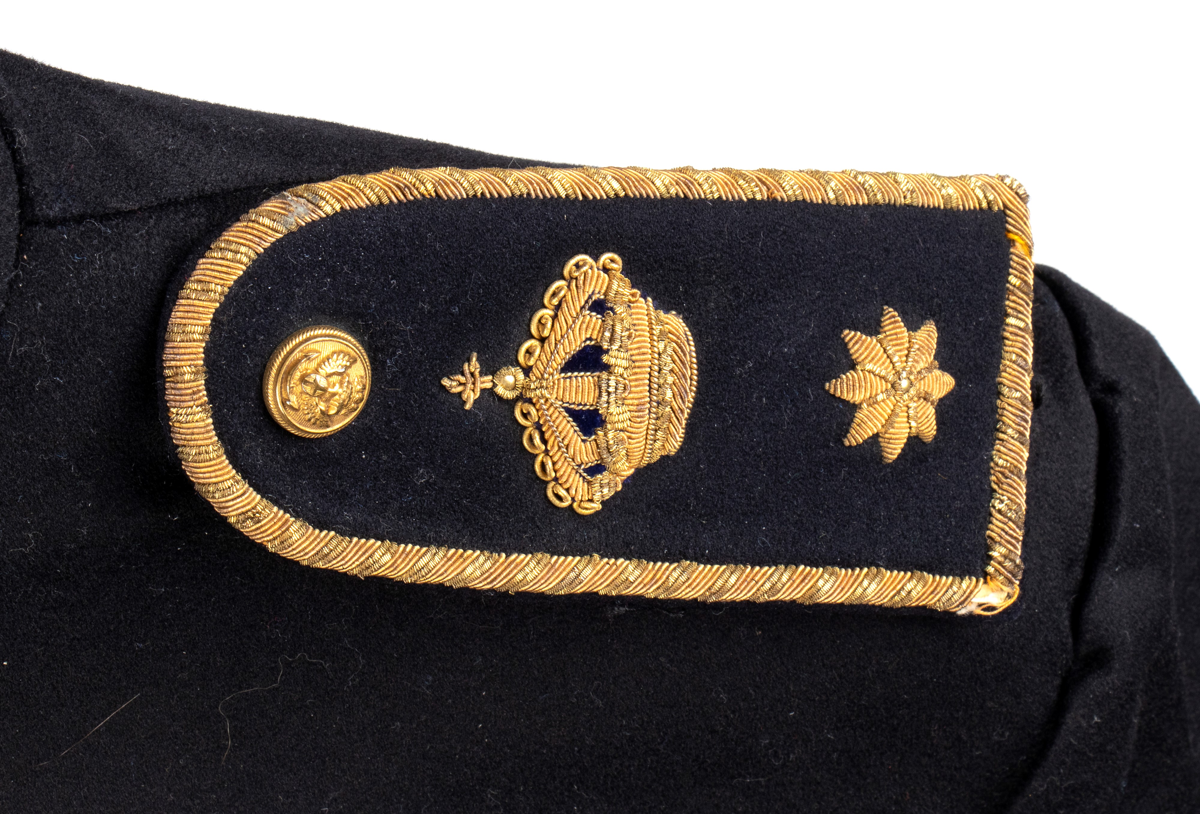 Italia, Regno, piccola divisa invernale da Capitano di Corvetta, fine XIX-inizi XX secolo