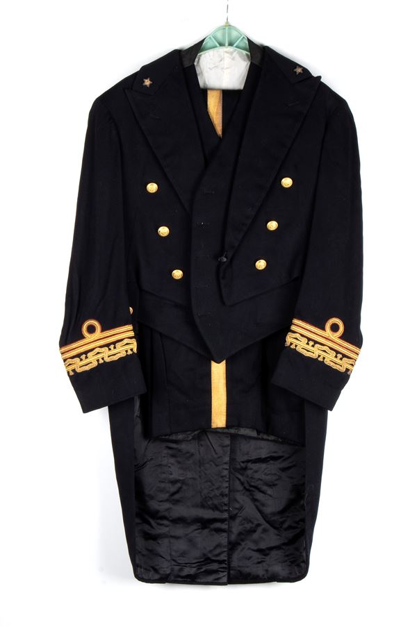 Italia, repubblica,Uniforme Tenente Generale del  Genio Navale 