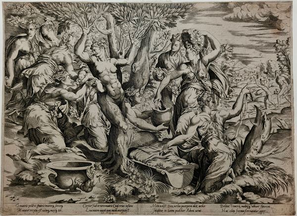 La nascita di Adone, da Francesco Salviati