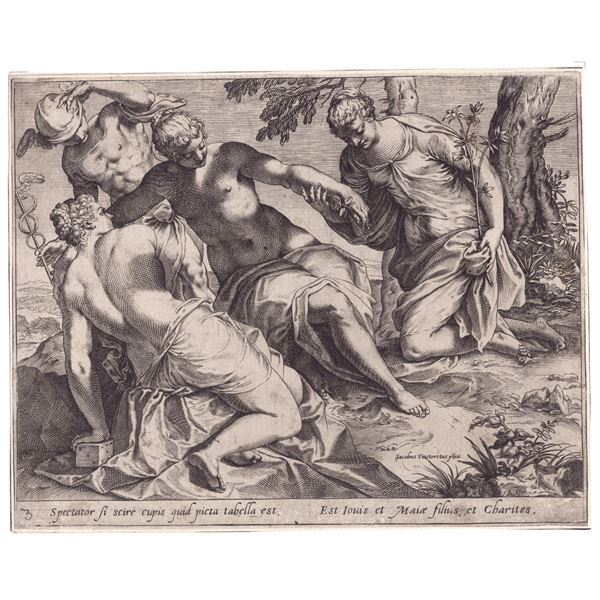 Mercurio e le Tre Grazie, da Jacopo Tintoretto