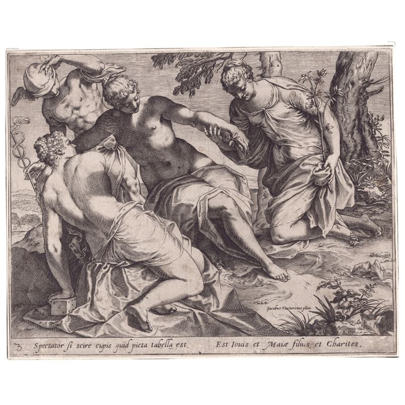 Mercurio e le Tre Grazie, da Jacopo Tintoretto