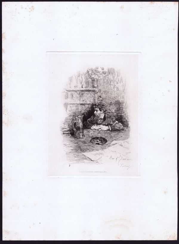 Mariano Fortuny y Marsal - Potrait de Zamacois