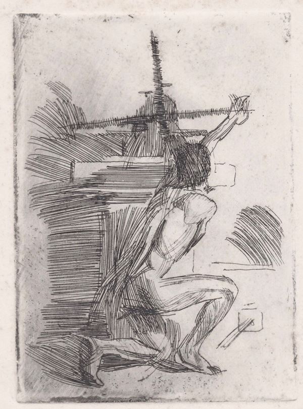 Carlo Alberto Petrucci - Interno di stamperia