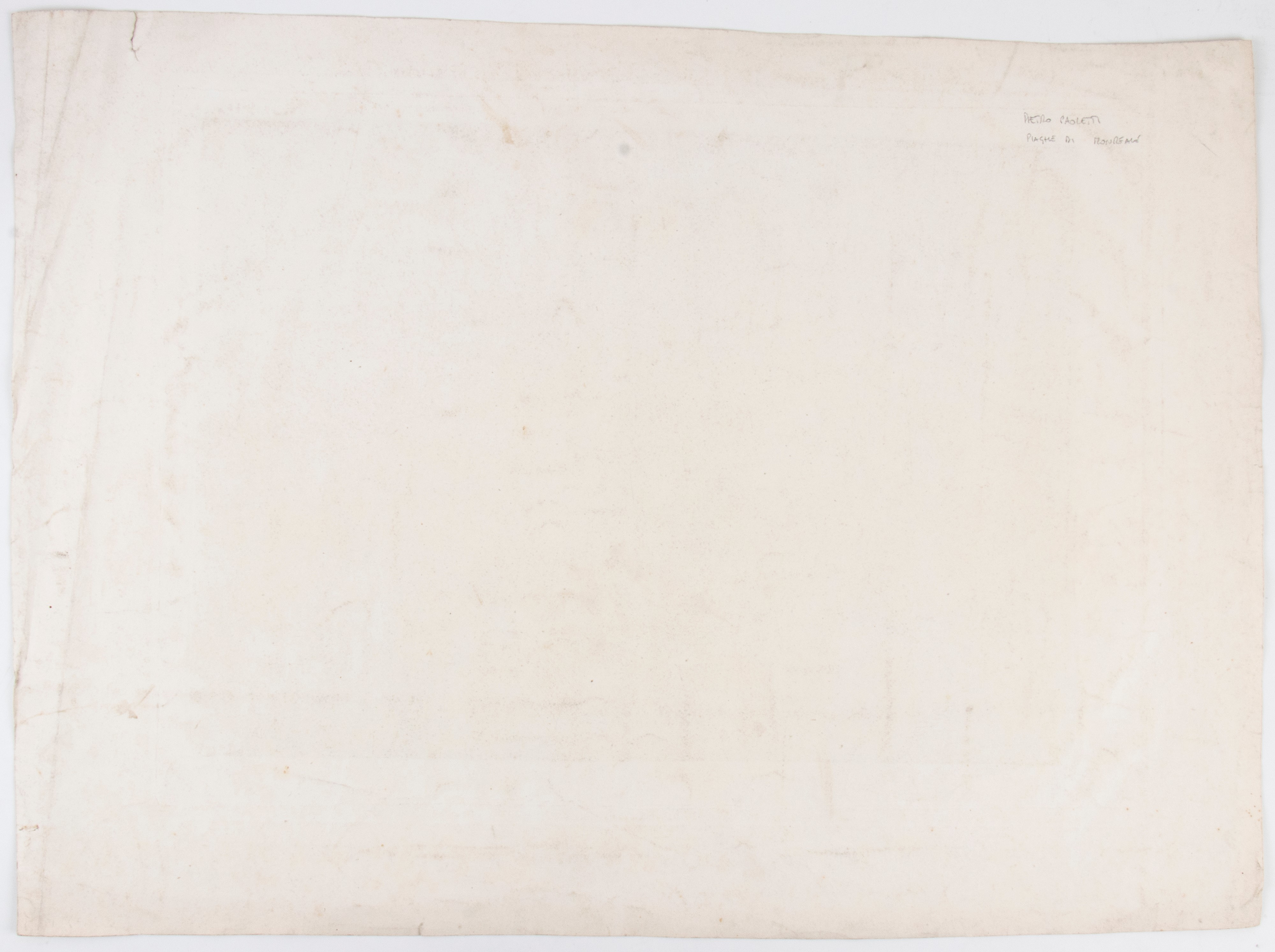 Domenico Gandini - Morte dei primogeniti degli egiziani, litografia