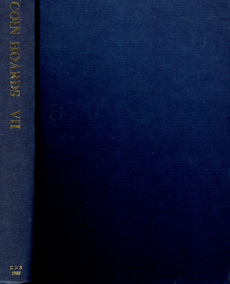 A.A.V.V. - Coin Hoards volume VII. London, 1985. pp. 456, tavv. nel testo b\n. rilegatura editori...