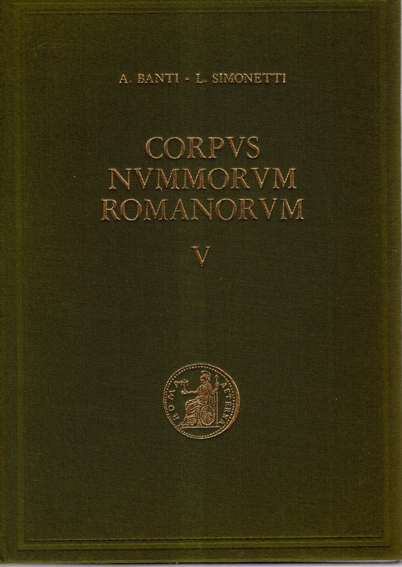 BANTI A. e SIMONETTI L., Corpvs Nvmmorvm Romanorvm - Volume V: Augusto, Monete d'argento