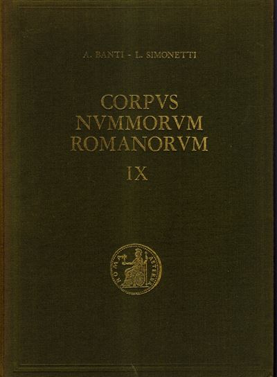 BANTI A. e SIMONETTI L., Corpvs Nvmmorvm Romanorvm, Vol IX: Tiberio, 1976