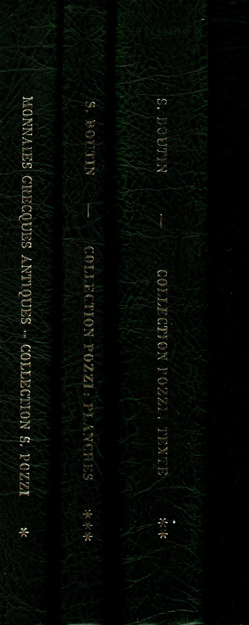 BOUTIN Serge, Catalogue des monnaies grecques antiques de l'ancienne collection Pozzi, Monaco, 19...