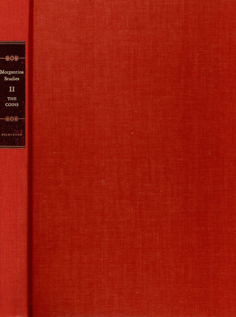 Buttrey T., Erim K., Groves T. D., Holloway Ross R., Morgantina studies II. The Coins