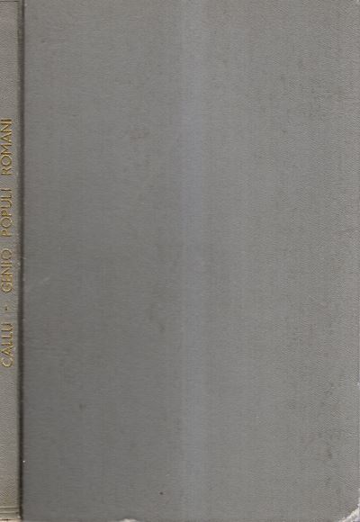 CALLU Jean-Pierre, Genio Populi Romani 295 – 316, Parigi 1960, edizione rilegata