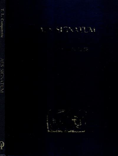 COMPARETTE T. Louis, Aes Signatum. Chicago, 1978. Edizione di 61 pagine con 8 tavole