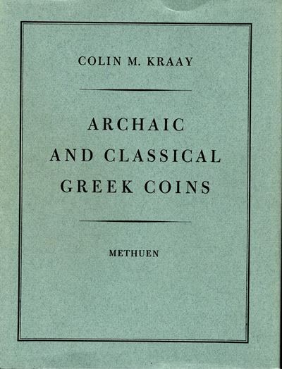 M. Kraay C., Monete greche arcaiche e classiche
