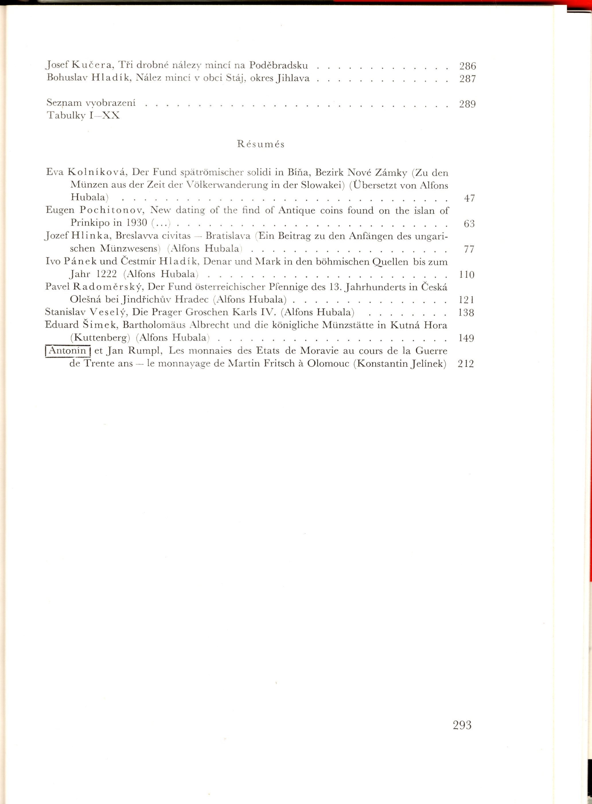 NUMISMATICKY SBORNIK, Vol. X. 1967-1968 - Rivista di numismatica