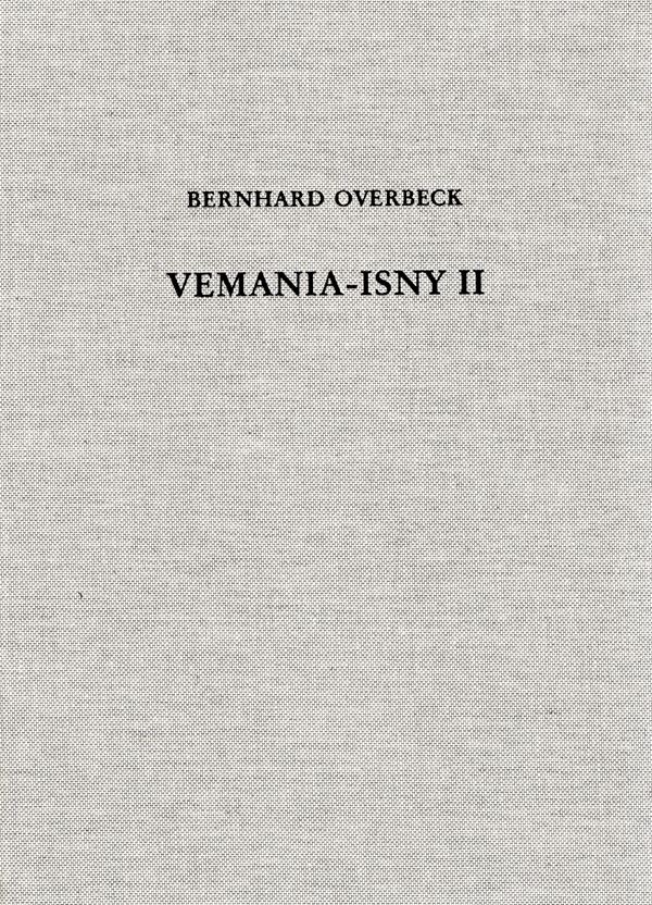 OVERBECK  B. -  Das spatromische kastell Vemania - Isny II. Ein schatzfund von munzen zeit des Probus. Munchen, 2009.  pp. 59,  tavv. 22 + illustrazioni nel testo. rilegatura editoriale, ottimo stato, importante documentazione di monetedell'imperatore Pro