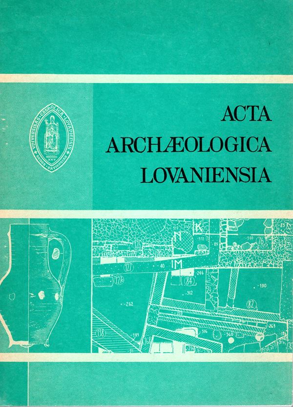 SCHEER  S. - Les monnaies d'or des Aulerci Eburovices. Louvaine, 1980.  pp .48,  tavv. 7. rilegatura editoriale buono stato, raro. Da Acta Archaeologica Lovaniensia.