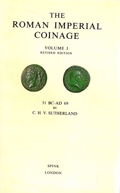 Sutherland C.h.V. - r.I.C. Vol. 1. London, 1984. Revised Edition. Pp XXII - 304, Tavv. 32. Rilega...