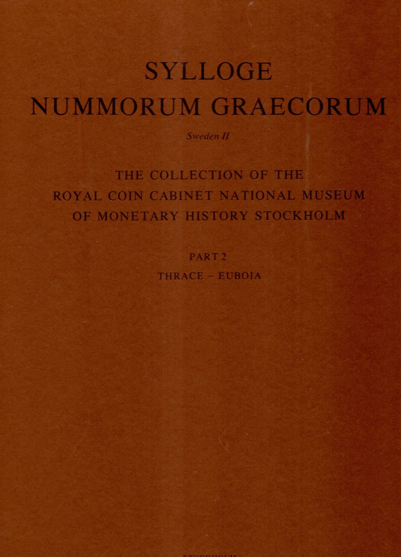 SYLLOGE NUMM. GRAECORUM, Catalogo della collezione del Royal Coin Cabinet, Museo Nazionale di Sto...