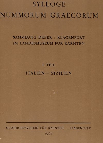 SYLLOGE NUMMORUM GRAECORUM, Sammlung Dreer - Monografie sulla Numismatica Italiana e Siciliana