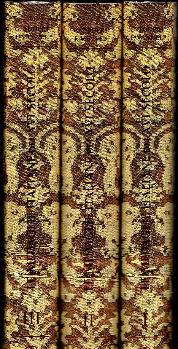 TODERI Giuseppe - VANNEL Fiorenza - Le medaglie italiane del XVI secolo. 3 Volumi completo. Firenze, 2000. pp 999, tavole, 522. Legatura ed. ottimo stato. opera di riferimento per la medaglistica rinascimentale.