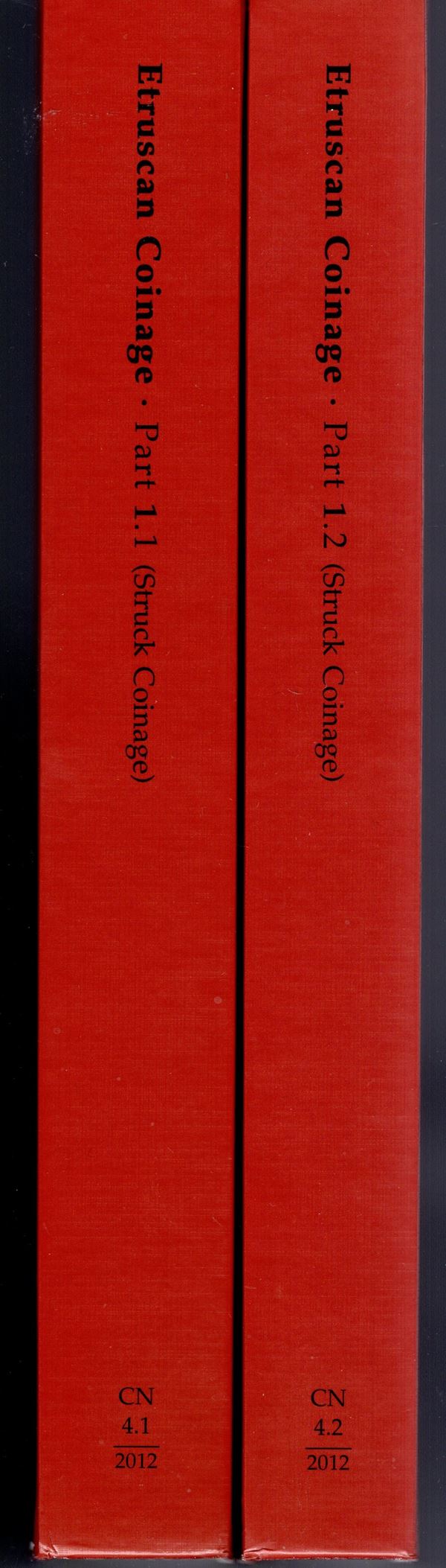 VECCHI Italo - Etruscan coinage Part 1.A Corpus of the struck coinage of the Rasna, together with an historical and economic commentary on the issues gold ,silver and bronze from the mints of Cosa, Luca?, Pisae?, Populonia, uncertain central Etruria, Vetu