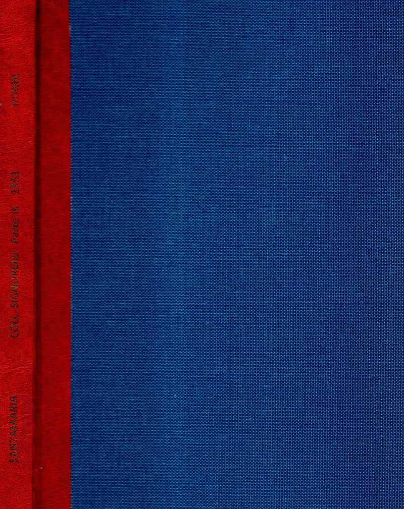 SANTAMARIA P. & P. – Roma, 13 – Marzo, 1953. Collezione Angelo Signorelli. III parte. Monete dell...