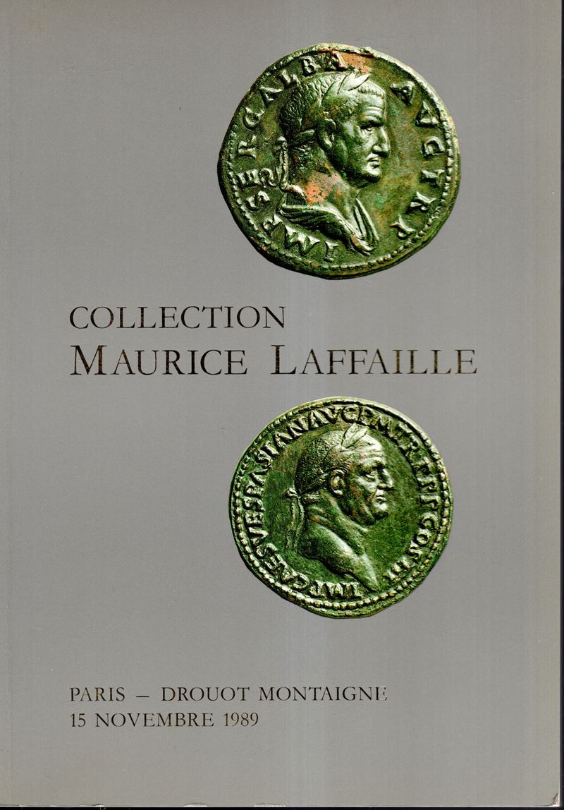 VINCHON Jean – Paris, 15 – Novembre, 1989. Collection MAURICE LAFFAILLE. Superbe choix de monnaie...