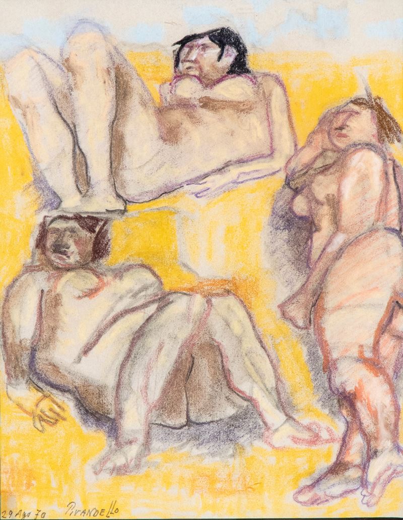 Tre nudi femminili
