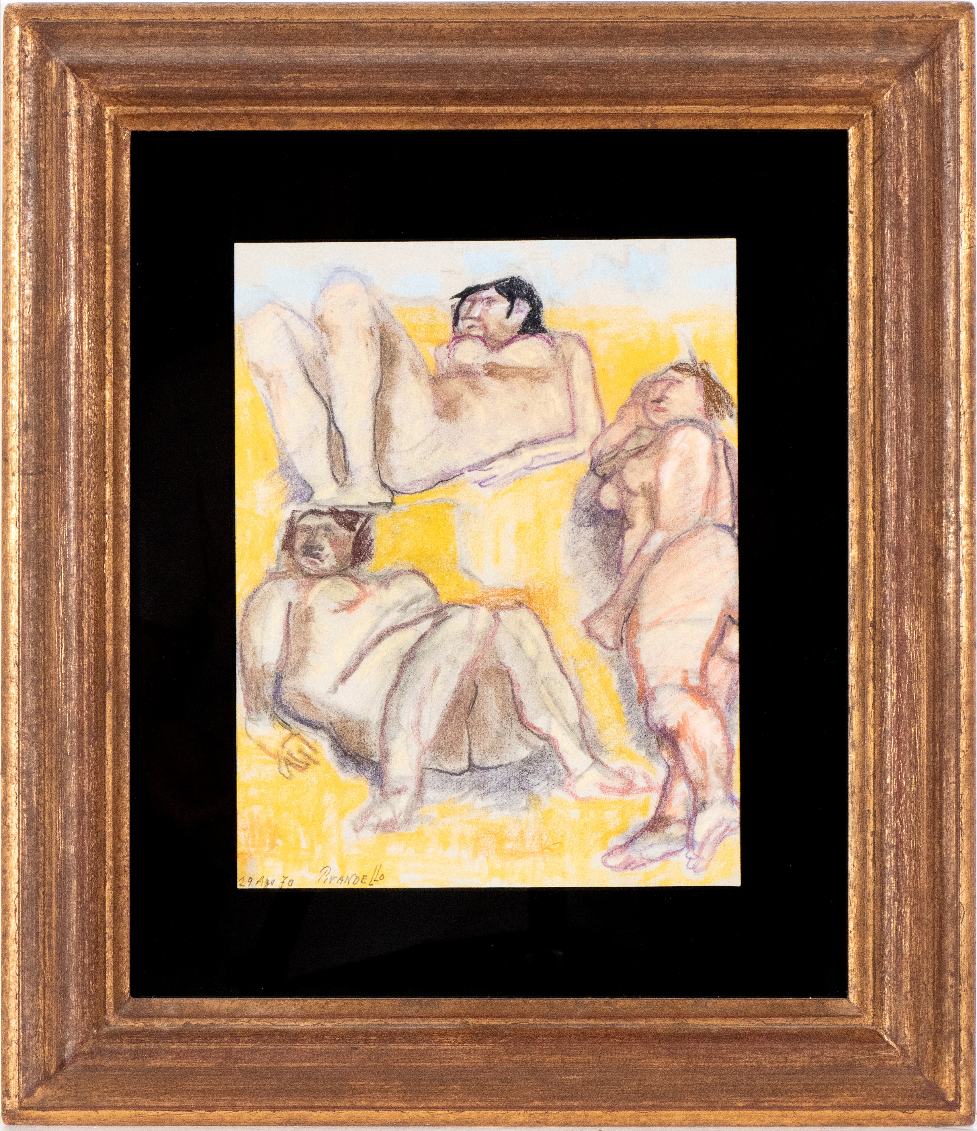 Tre nudi femminili