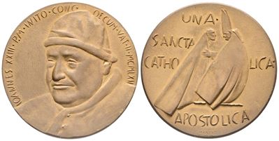 Vaticano. Giovanni XXIII (angelo Roncalli, 1958-1963). Medaglia Straordinaria, 1962. per la Convo...