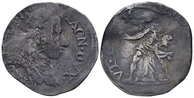 Firenze. Granducato di Toscana. Ferdinando II De'medici (1621-1670). Lira, 1623. Ag (4,56 G; 27 M...
