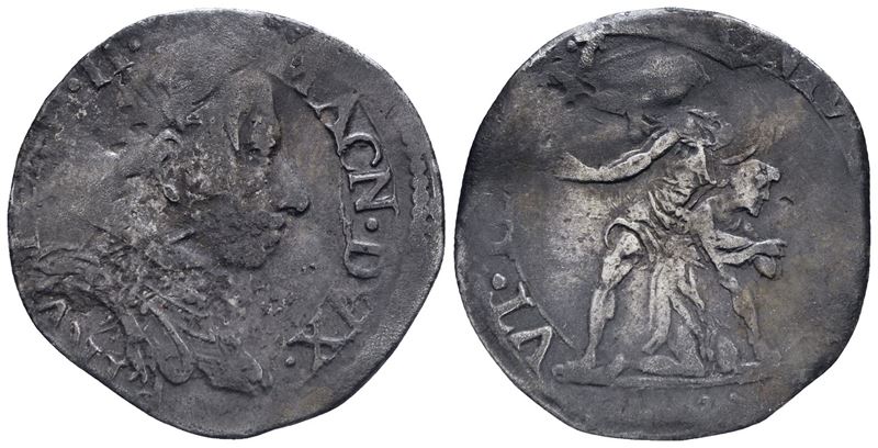Firenze. Granducato di Toscana. Ferdinando II De'medici (1621-1670). Lira, 1623. Ag (4,56 G; 27 M...