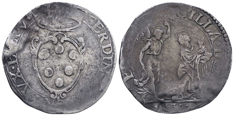 Firenze. Granducato di Toscana. Ferdinando II De'medici (1621-1670). Giulio, 1630. Ag (2,93 G; 27...