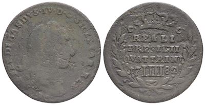 Napoli. Regno di Napoli, per i Reali Presidi di Toscana. Orbetello. Ferdinando IV di Borbone (175...