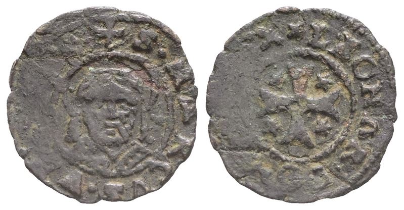 Venezia. Leonardo Donà (1606-1612). Doppio Bagattino. Mi (0,36 G; 14 MM). Paolucci 28. Buon Bb